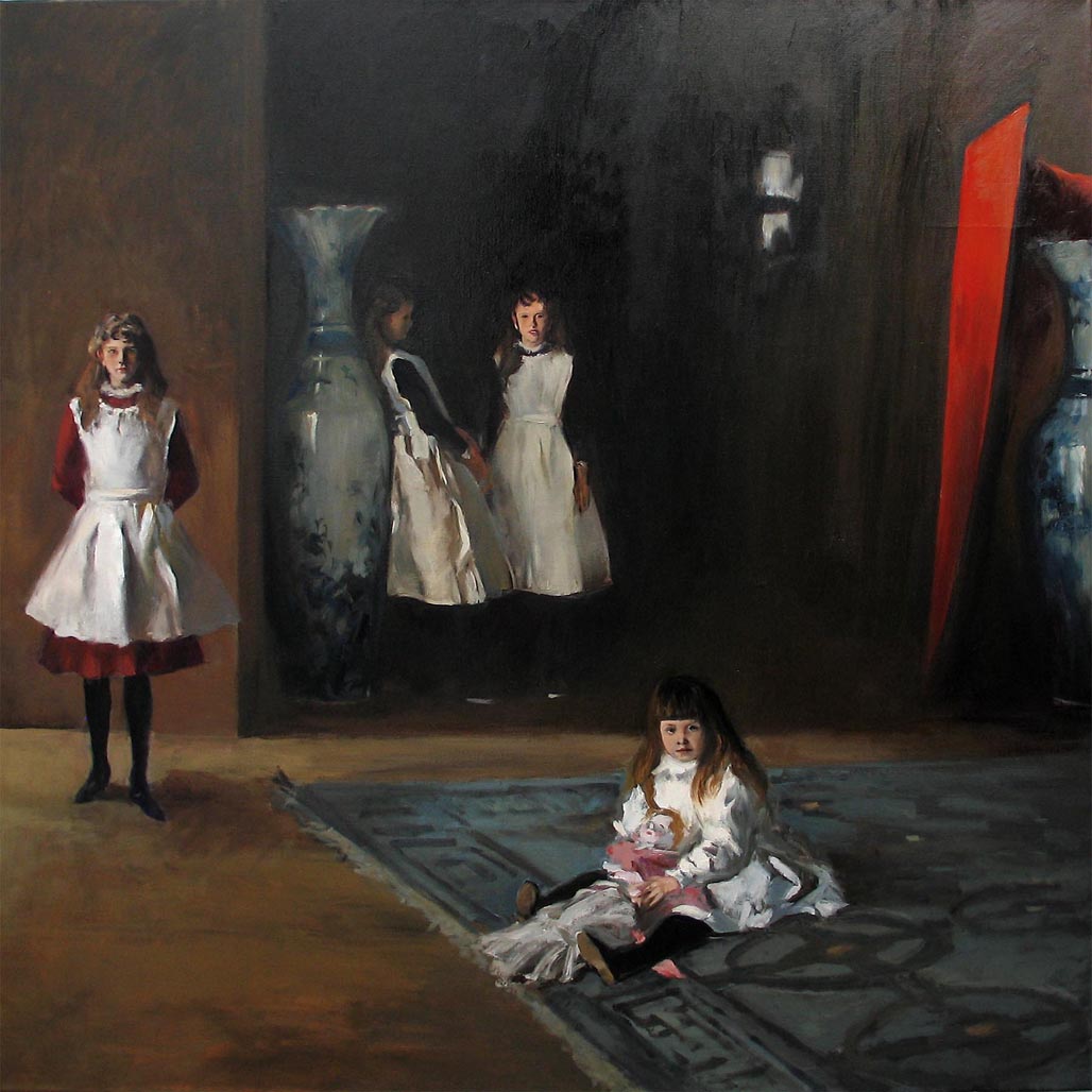 Singapore Master Artist Oil Painting